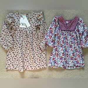 Zara Kids dresses sz3-4T